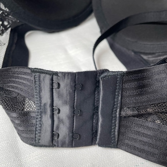 Maidenform Bra SE1102 Multiway Push Up Extreme Lift Convertible Wired 40DD Black - Picture 8 of 15